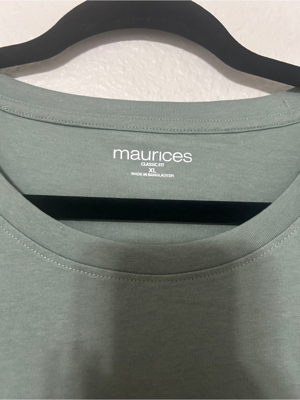Maurices Sage Green "Teach Love Inspire" Short Sleeve Tee - Picture 4 of 4